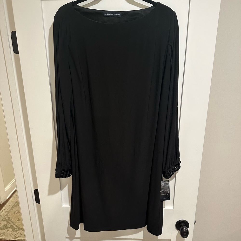American Living Black Women's Dress